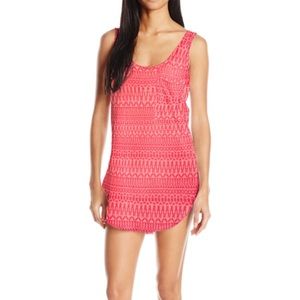 Body Glove Deep Coral Burnout Tank Coverup